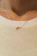 lily of the valley mini necklace
