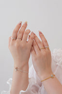 2set rose & flower ring / emiru x momota