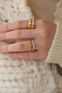 Knit grain  ring