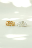 Mesh heart ring