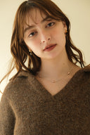 3motif necklace / Heart,Moon,Star