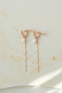 emiru  x momota / Ribbon earring ( 3charm set )