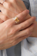 plump ribbon corset ring