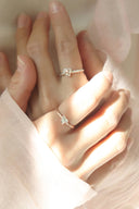 Jewel heart ring
