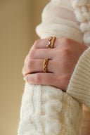 Knit grain  ring