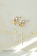 emiru  x momota / Ribbon earring ( 3charm set )