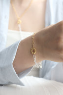 Chou chou 2tone bracelet