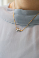 lily of the valley mini necklace