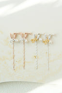 emiru  x momota / Ribbon earring ( 3charm set )