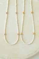 Pearl 2set flower necklace