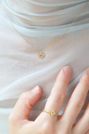 Forget me not necklace