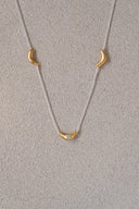 3motif necklace / Heart,Moon,Star
