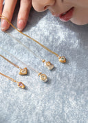 Perfume bottle necklace / Drop