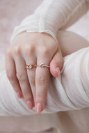 Heart mantel ring