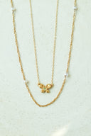 Butterfly 2set necklace