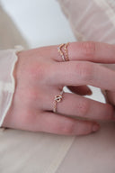 Heart mantel ring