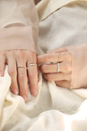Layerd 2tone ring