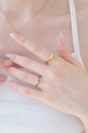 3gems wave ring