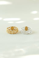 Mesh gem ring