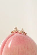 Dot heart earring / emiru x momota　