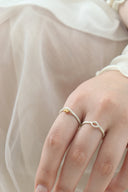 Inside heart ring