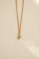 Star charm + Zodiac necklace / gold