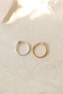 Inside heart ring