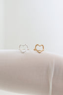 Melt heart ring