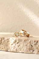 Buckle heart ring