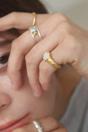 Full moon ring
