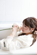 rose ribbon bracelet / emiru x momota
