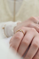 Inside heart ring