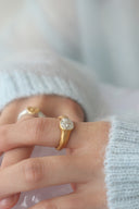 Full moon ring