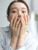 Chou chou 2tone bracelet