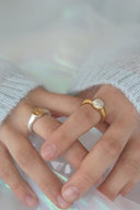 Full moon ring