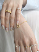 Chou chou 2tone bracelet
