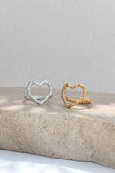 Melt heart ring