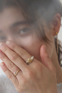 Full moon ring