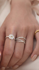 Marguerite L gem ring