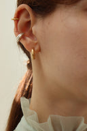 Inside S hoop pierce