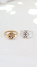 Marguerite L gem ring