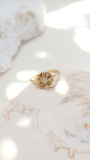 Marguerite L gem ring