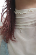 Alphabet necklace / silver
