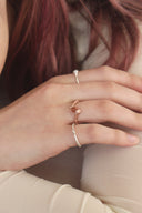 Layerd ring / 2set