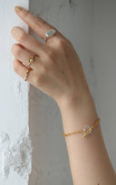 Frill 2tone bracelet