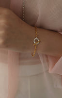 Frill 2tone bracelet