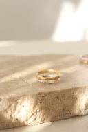 Layerd gem ring