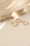 Layerd gem ring