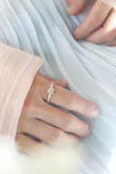 Jewel heart ring