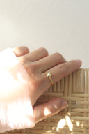Jewel heart ring